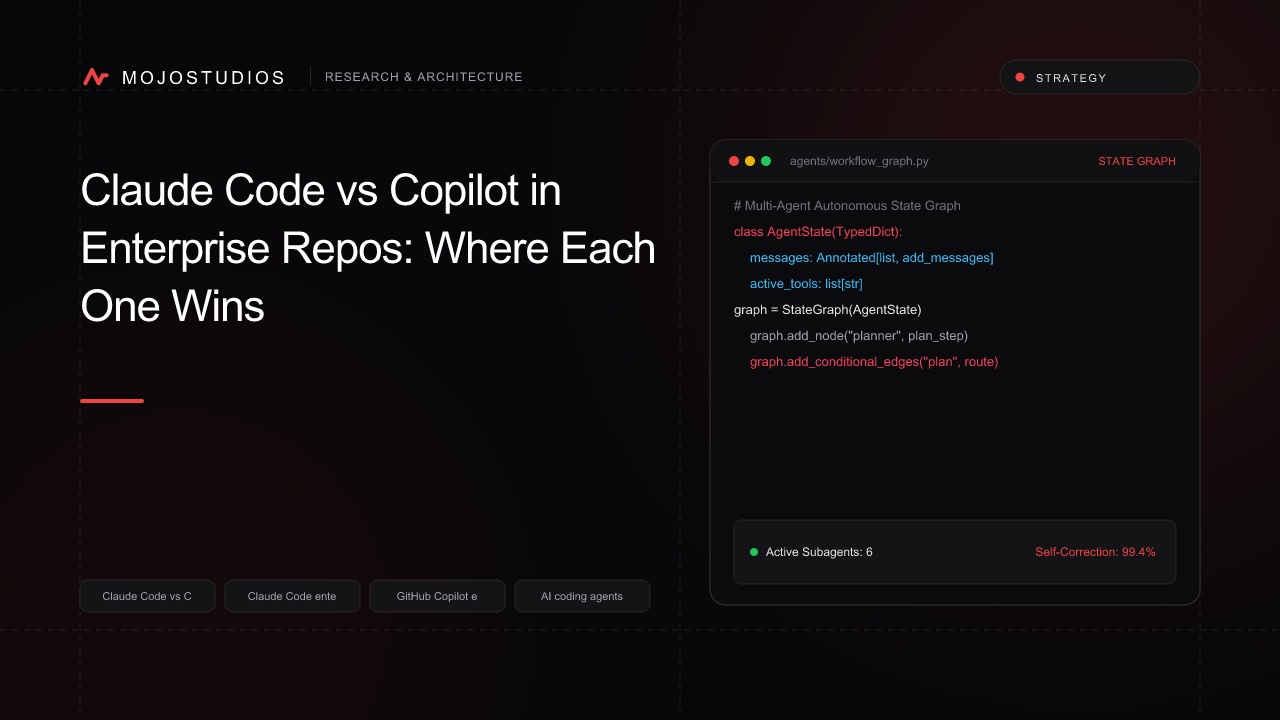 Claude Code vs Copilot in Enterprise Repos: Where Each One Wins