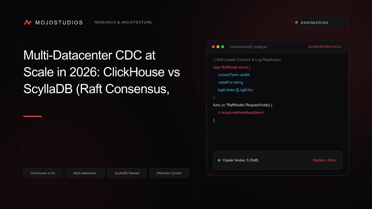 Multi-Datacenter CDC at Scale in 2026: ClickHouse vs ScyllaDB (Raft Consensus, Alternator API & DynamoDB Compatibility)