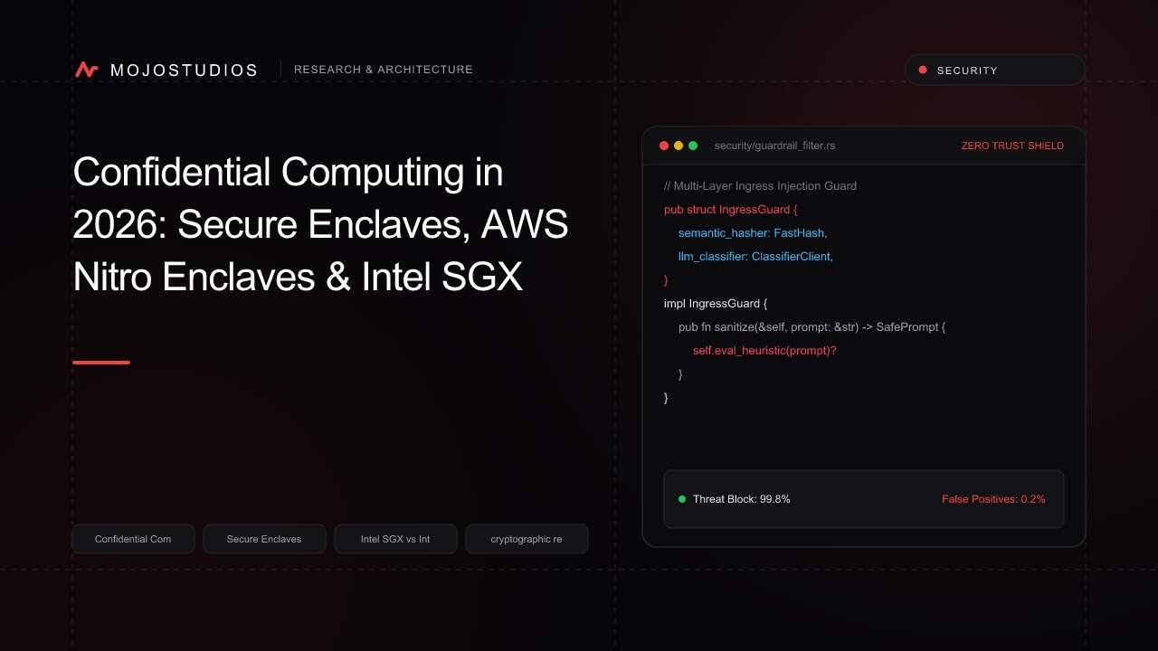 Confidential Computing in 2026: Secure Enclaves, AWS Nitro Enclaves & Intel SGX