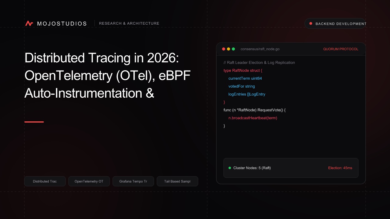Distributed Tracing in 2026: OpenTelemetry (OTel), eBPF Auto-Instrumentation & Grafana Tempo