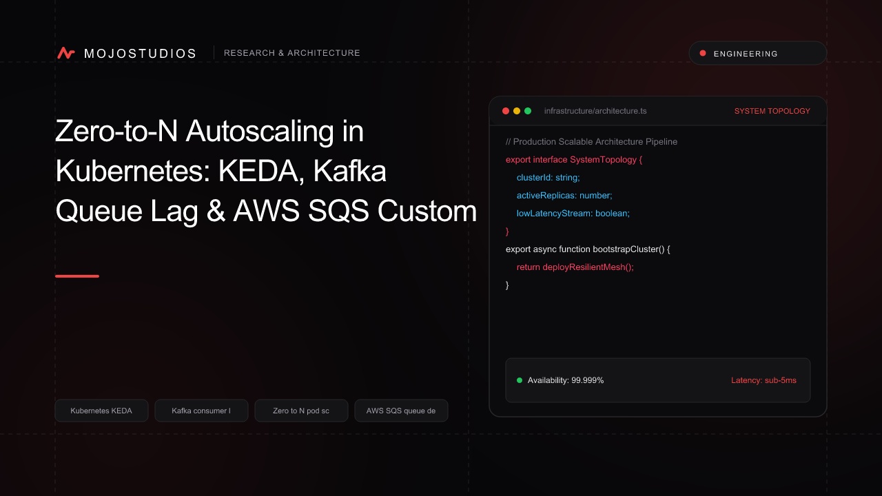 Zero-to-N Autoscaling in Kubernetes: KEDA, Kafka Queue Lag & AWS SQS Custom Metrics in 2026