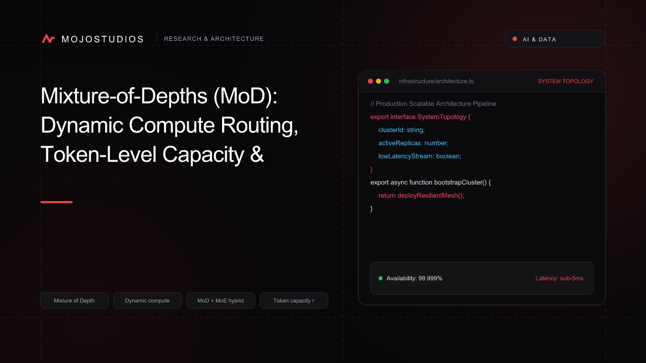 Mixture-of-Depths (MoD): Dynamic Compute Routing, Token-Level Capacity & Efficient Transformers in 2026