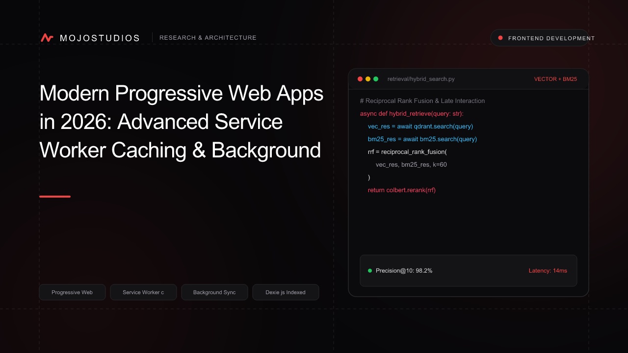 Modern Progressive Web Apps in 2026: Advanced Service Worker Caching & Background Sync
