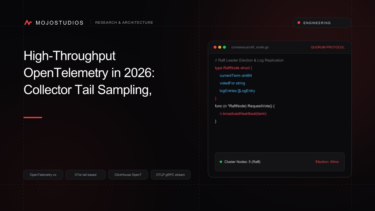 High-Throughput OpenTelemetry in 2026: Collector Tail Sampling, OTLP Pipelines & ClickHouse Storage