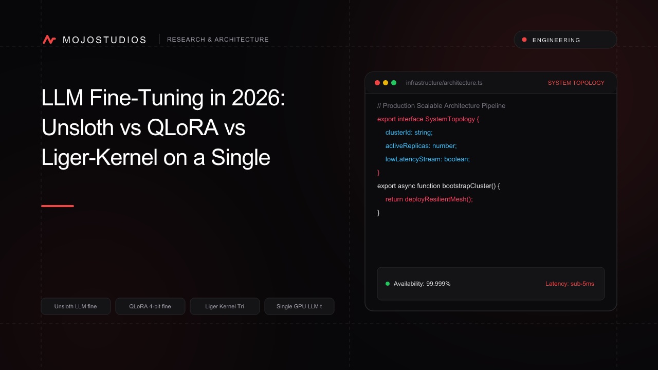 LLM Fine-Tuning in 2026: Unsloth vs QLoRA vs Liger-Kernel on a Single Consumer GPU