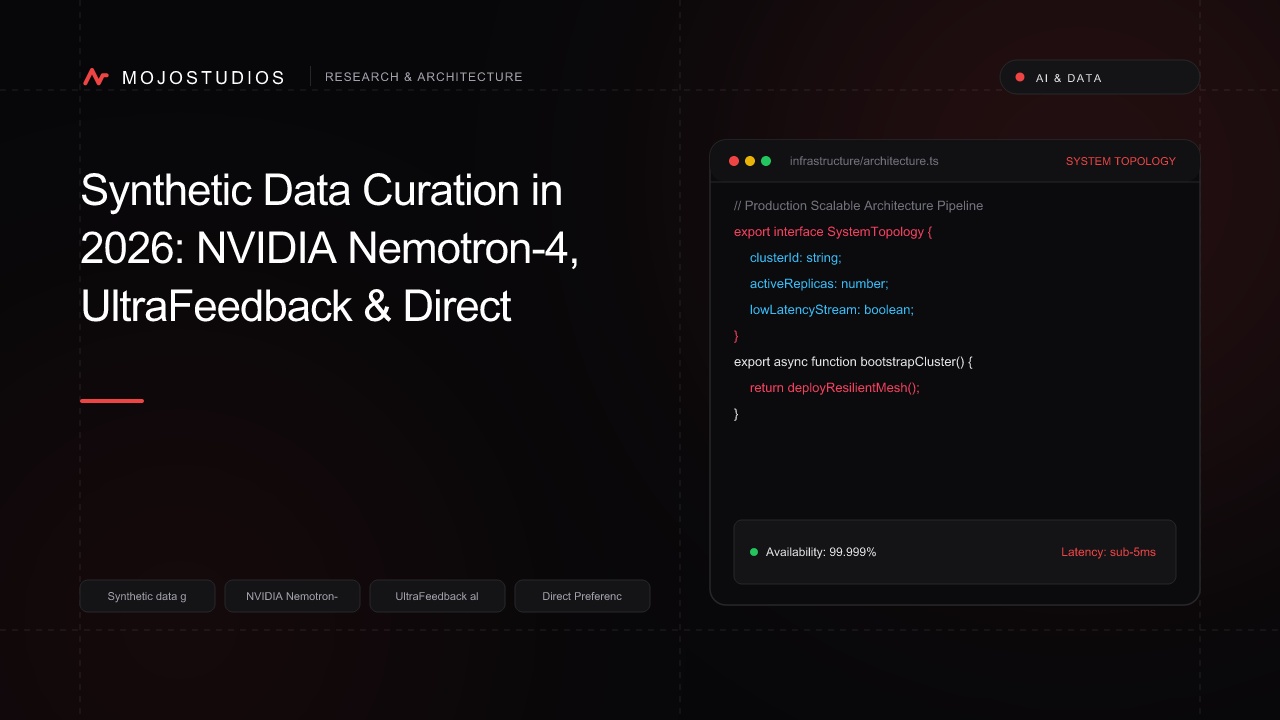 Synthetic Data Curation in 2026: NVIDIA Nemotron-4, UltraFeedback & Direct Preference Optimization (DPO)