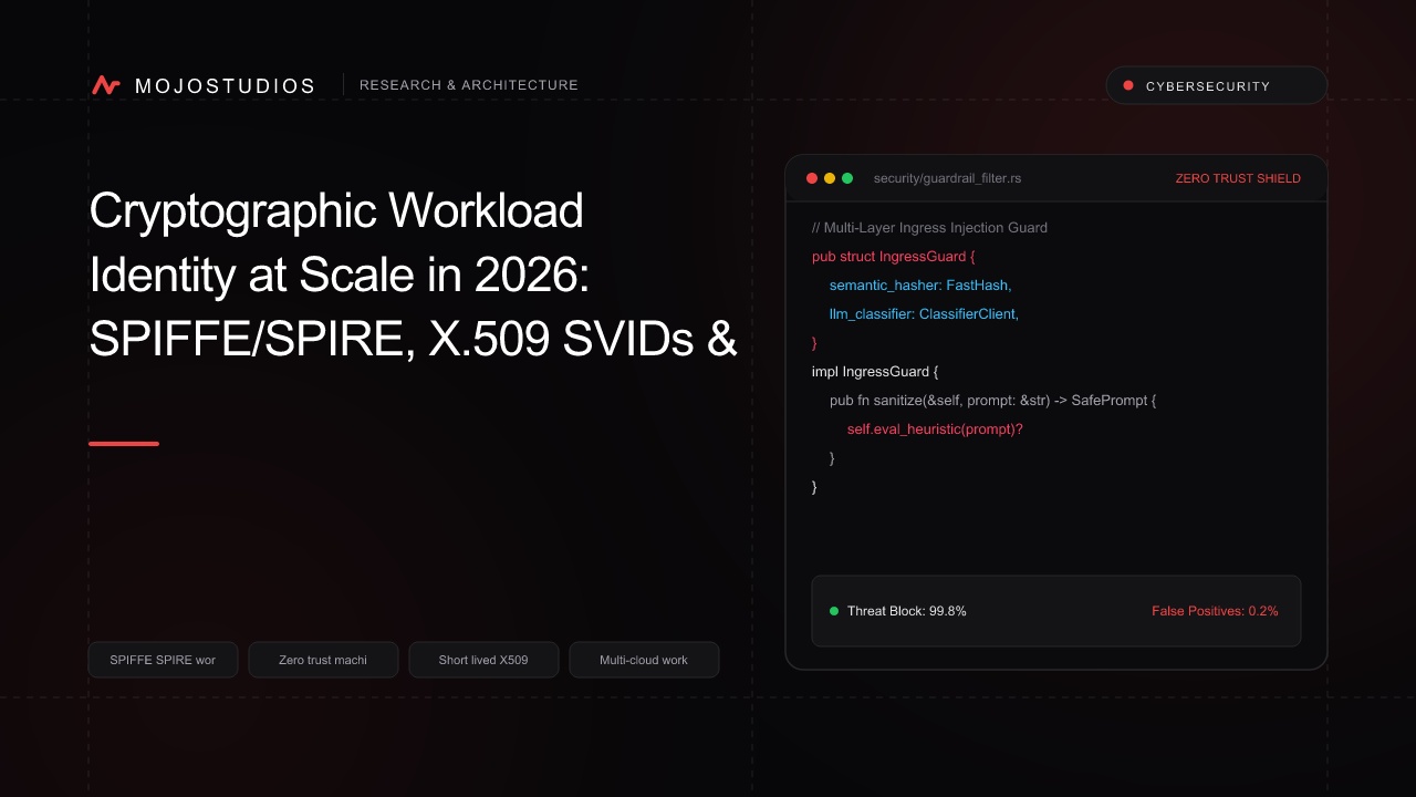 Cryptographic Workload Identity at Scale in 2026: SPIFFE/SPIRE, X.509 SVIDs & Multi-Cloud Federation